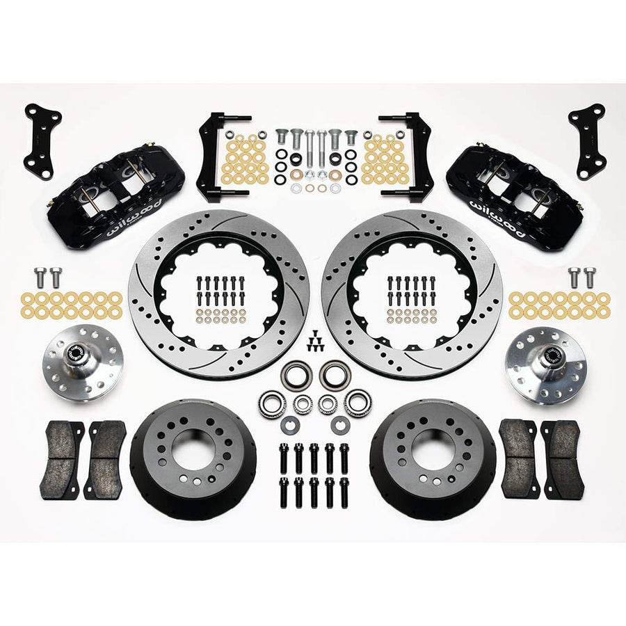 Front AERO6 Hub Kit,15.00, Drilled