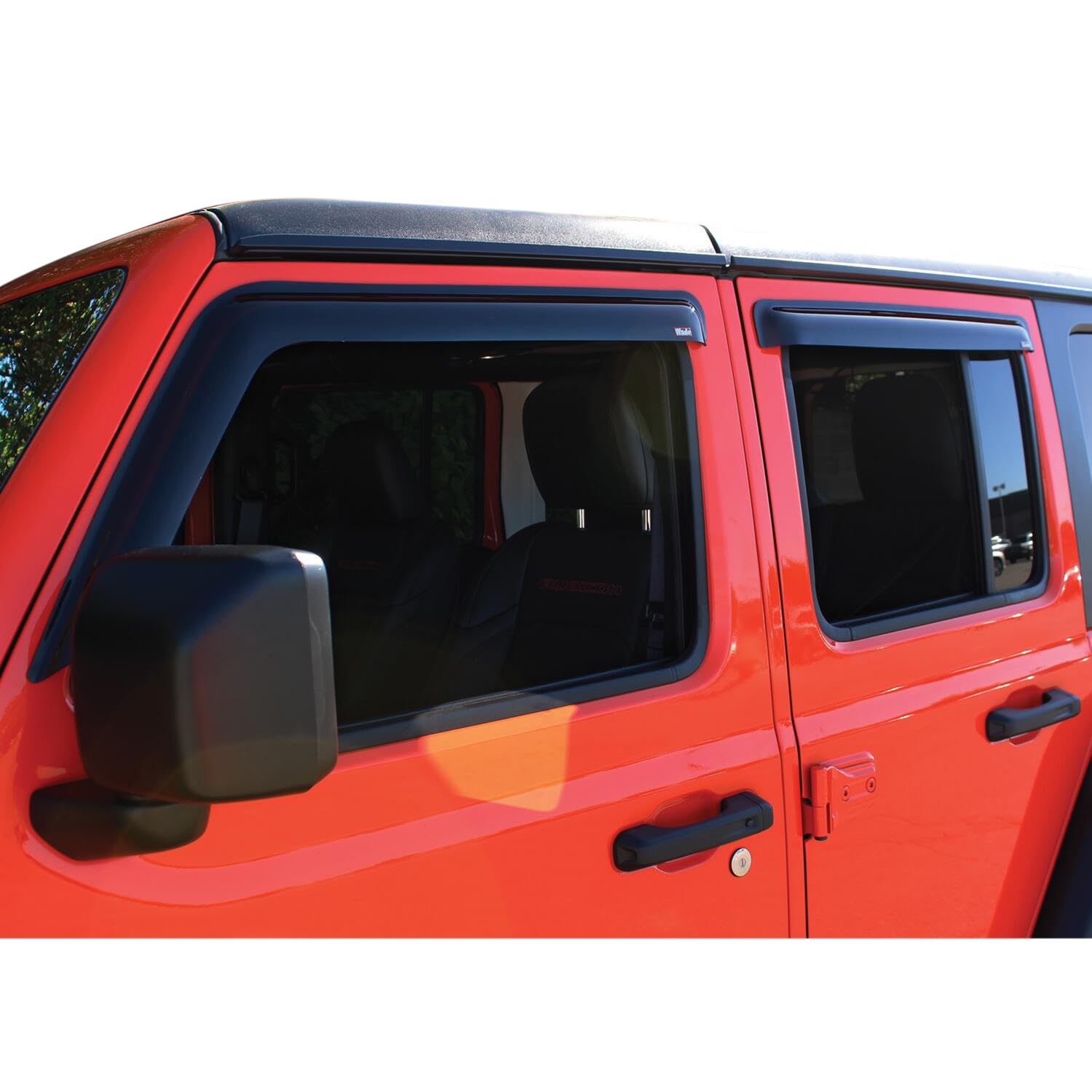 72-51468 Westin Tape On Wind Deflector 2pc fits 2018-2025 Wrangler JL