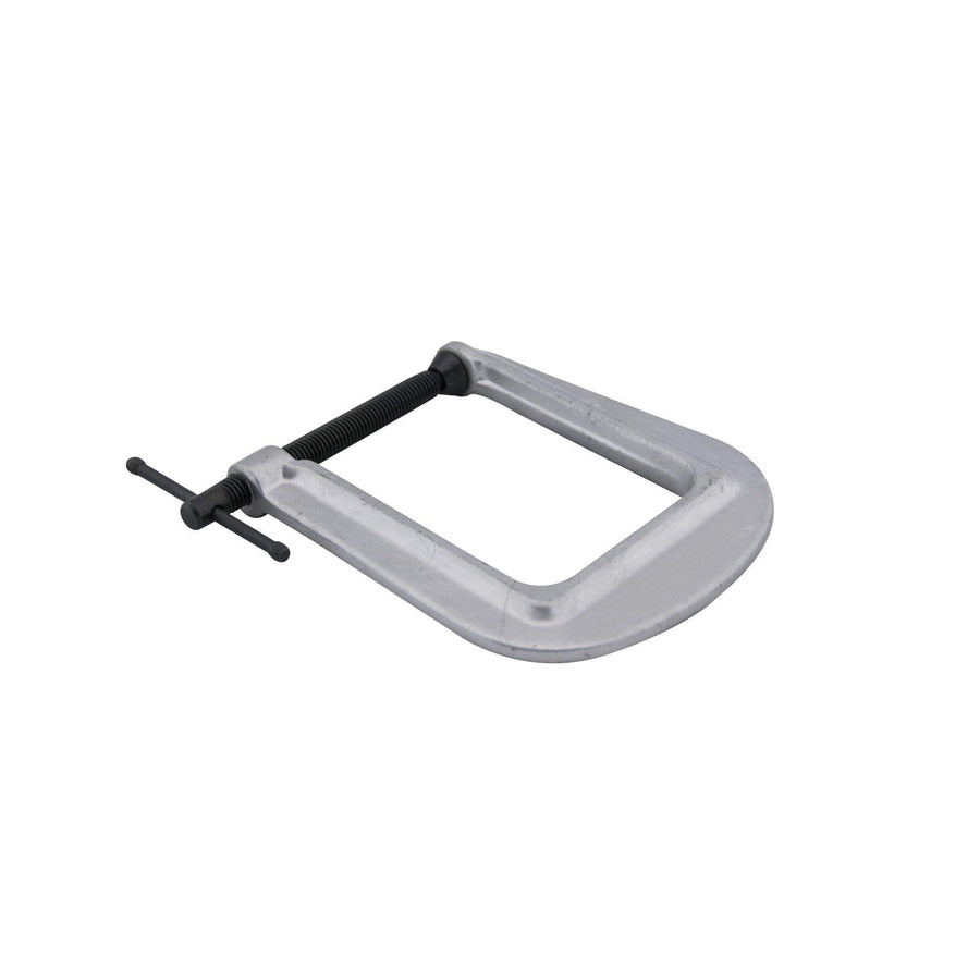 Deep-Reach Wilton 42525 Carriage C-Clamp, 0 in. - 2-1/2 in. Jaw Opening, 4 in. Throat Depth