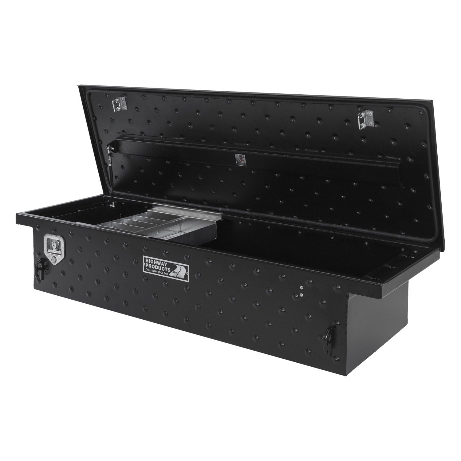 Low Profile Highway Products 3312-001-BK62S Crossover Tool Box Single Lid