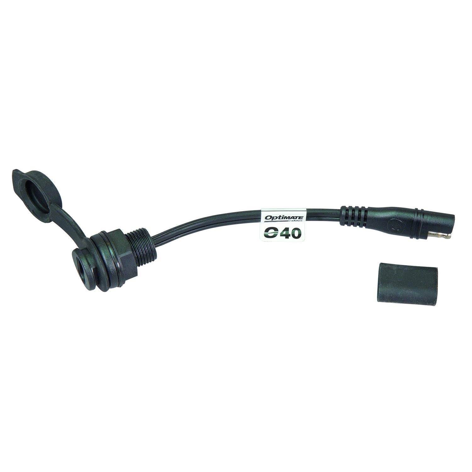 Optimate Tecmate Cable, O-40s, Weatherproof Bulkhead/Panel Mount SAE Power Point