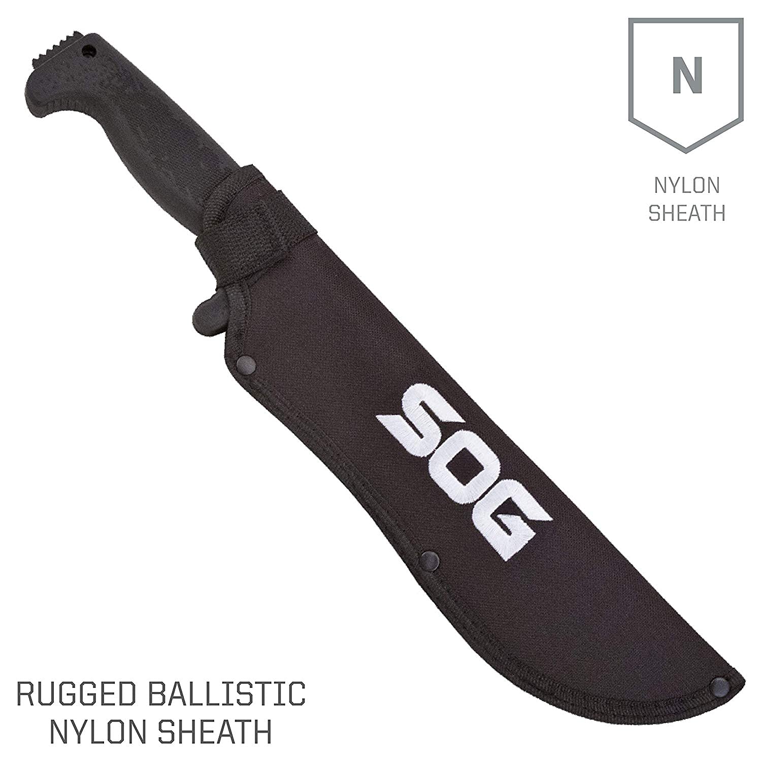 10 in. SOGfari Machete, Kraton, Tanto Plain