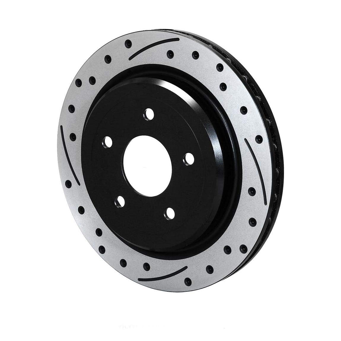 C5/C6 Rotor-Rear-SRP-LH-BLK Vette