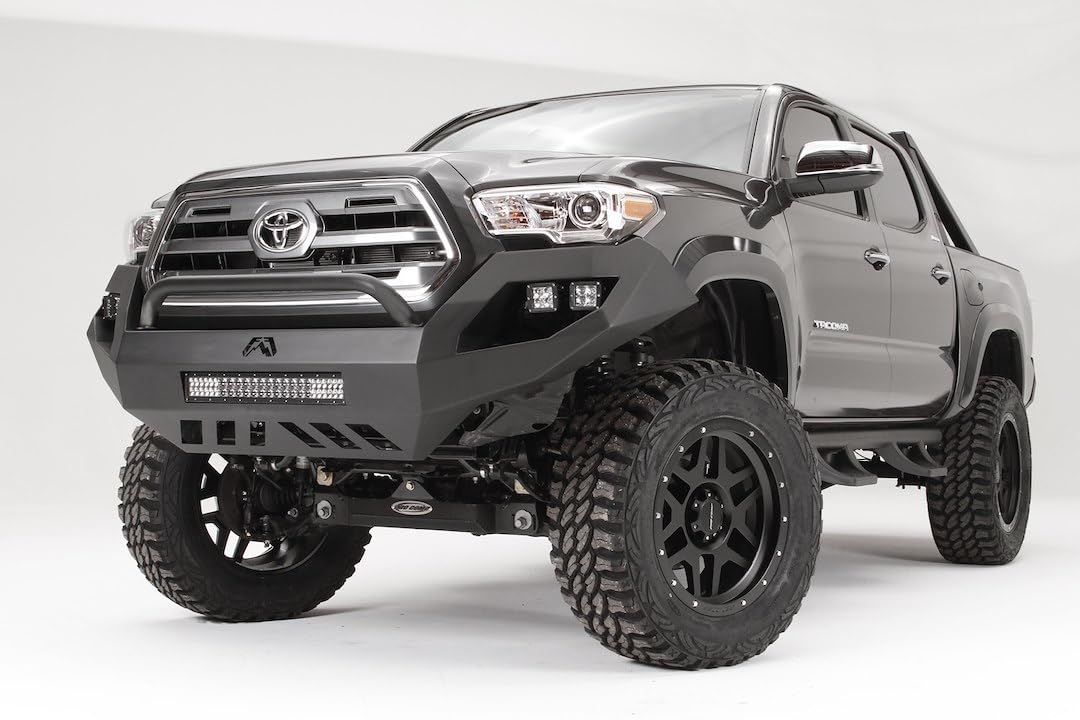 Toyota Tacoma fits Fab Fours Inc. TT16-D3653-1 Front Replacement Bumper