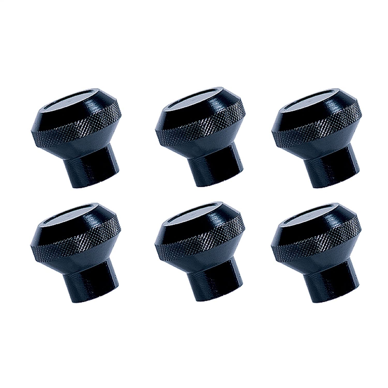 Dash Knob Rugged Ridge for Jeep CJ | Aluminum, Black | 11420.02 | Fits 1976-1986 Jeep CJ
