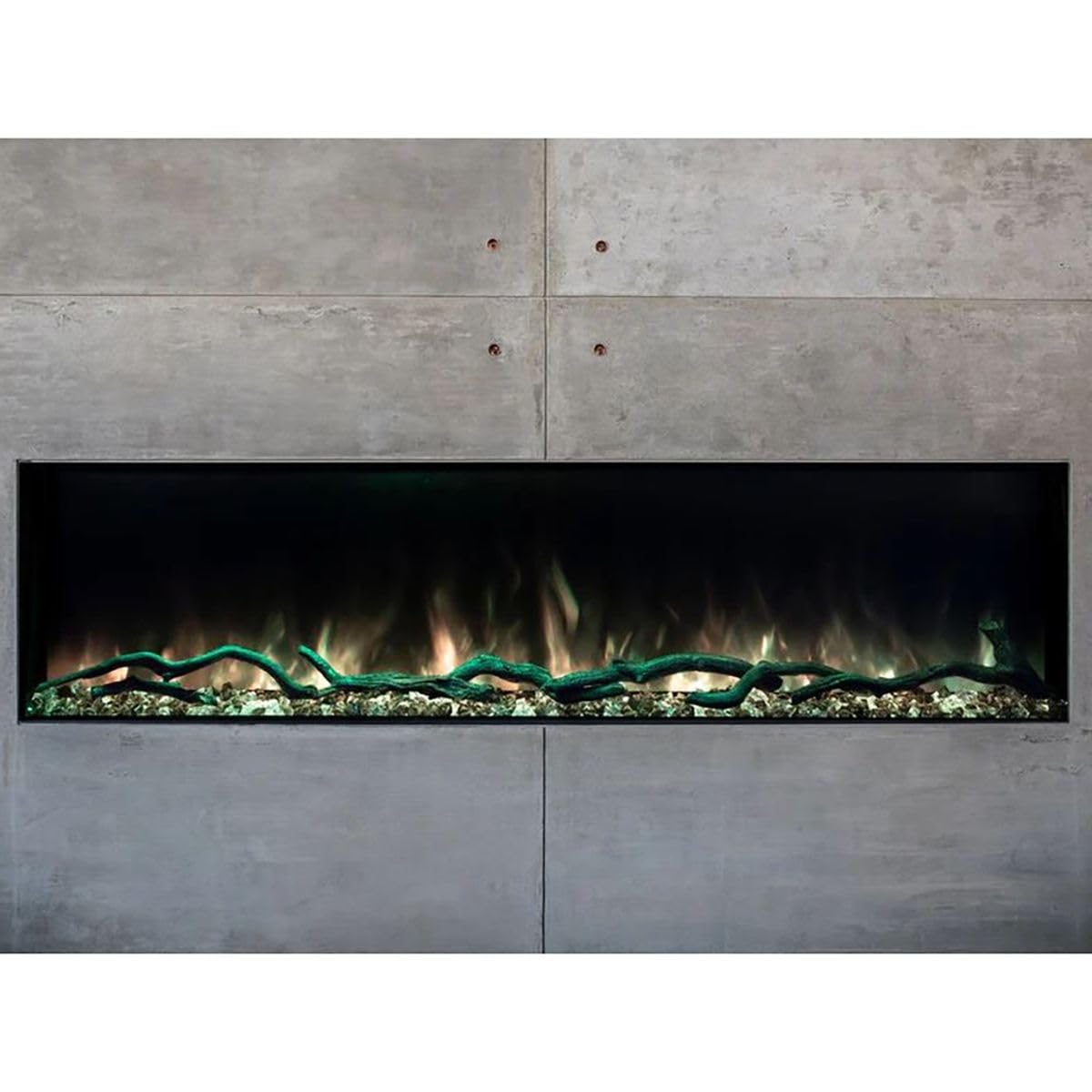 56" Modern Flames Slim Built-in Landscape Pro Electric Wall Fire Place