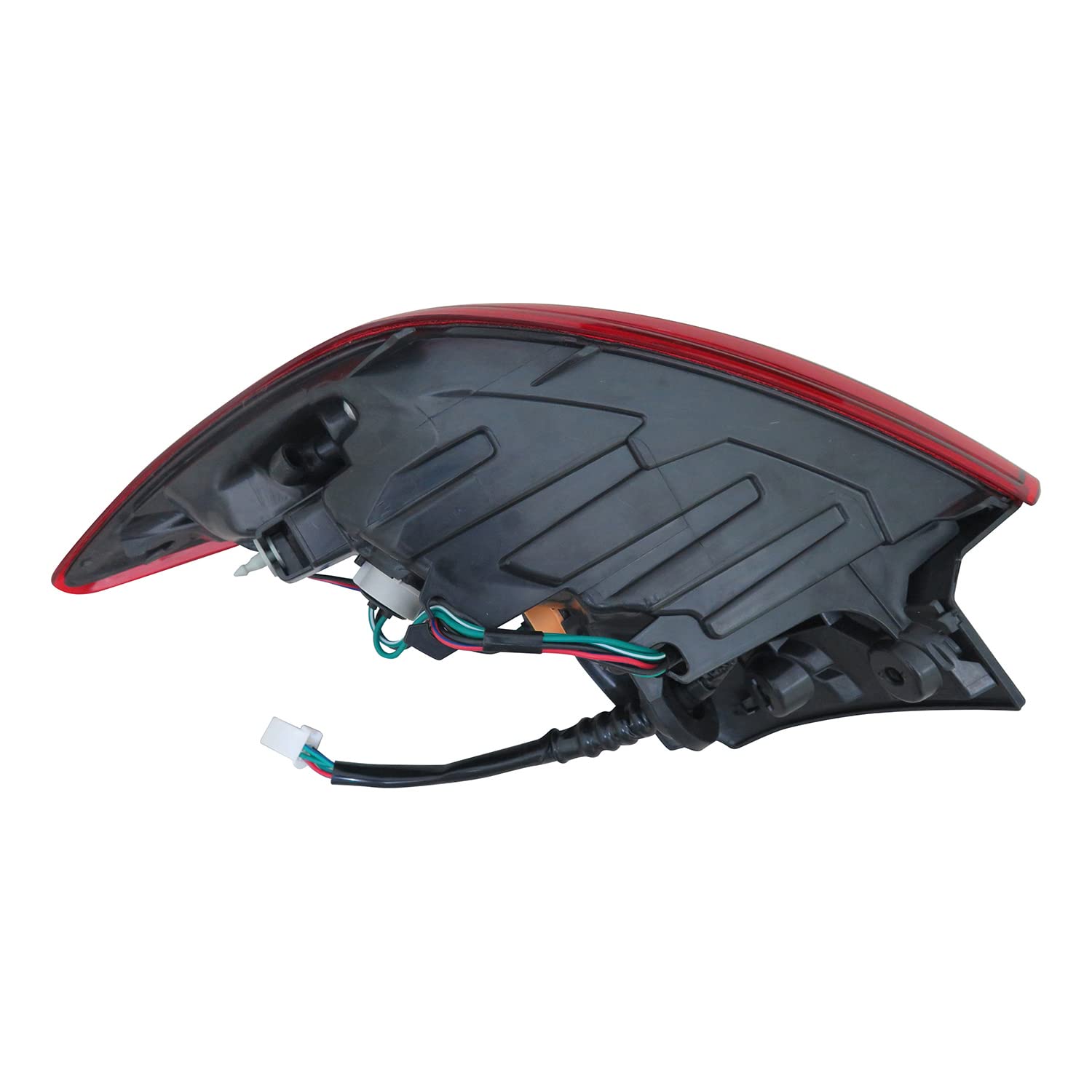 Left TYC Tail Light Assembly Compatible with 2016-2021 Mazda CX-3