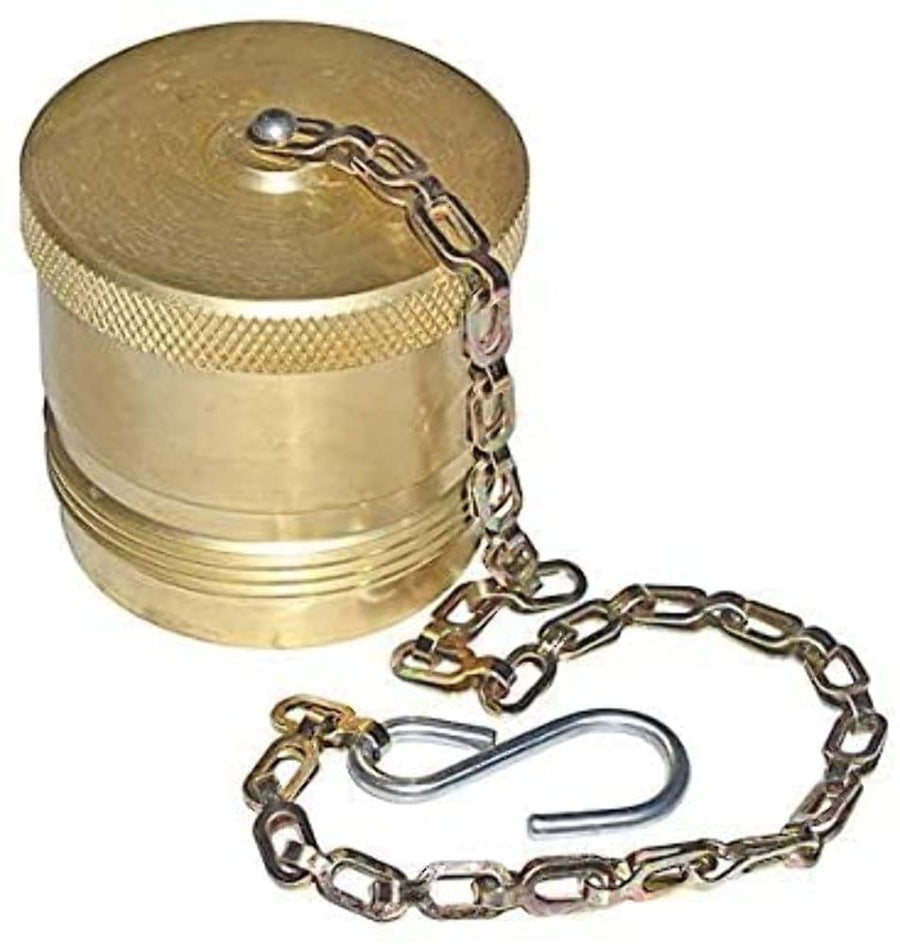 Dust Plug Steel With Chain For 1 Inch NPT Coupler