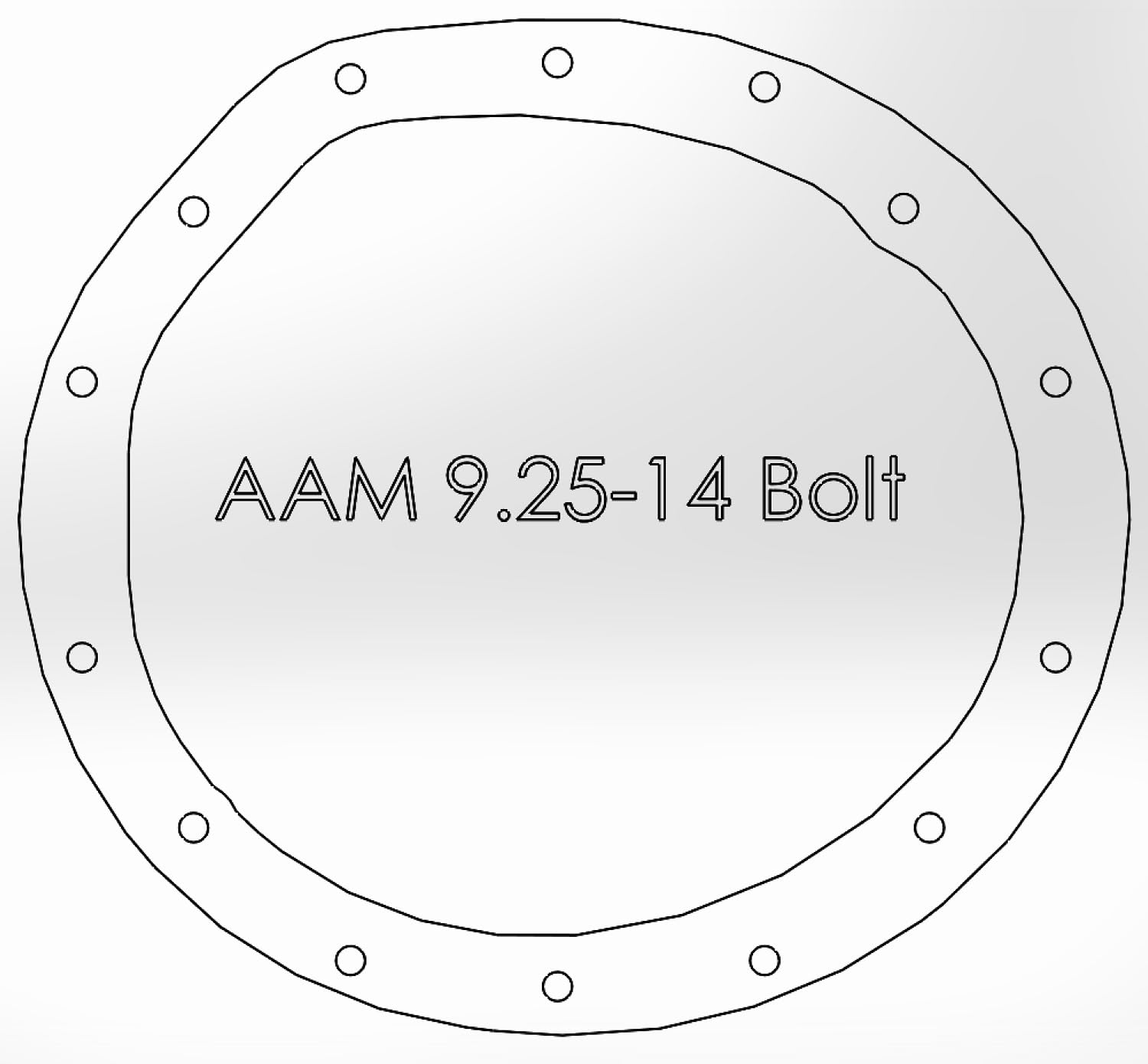 Diff F aFe Power COV Dodge Ram 2500 03-13/3500 03-12 L6-5.9/6.7L (AAM 9.25 14 Bolt) Diff Covers 46-70042