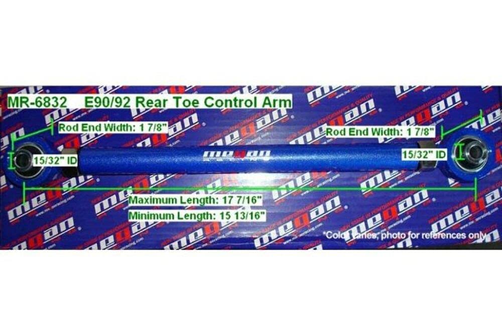 Rear Megan Racing MRS-BM-0270 Toe Control Arm, 1 Pack