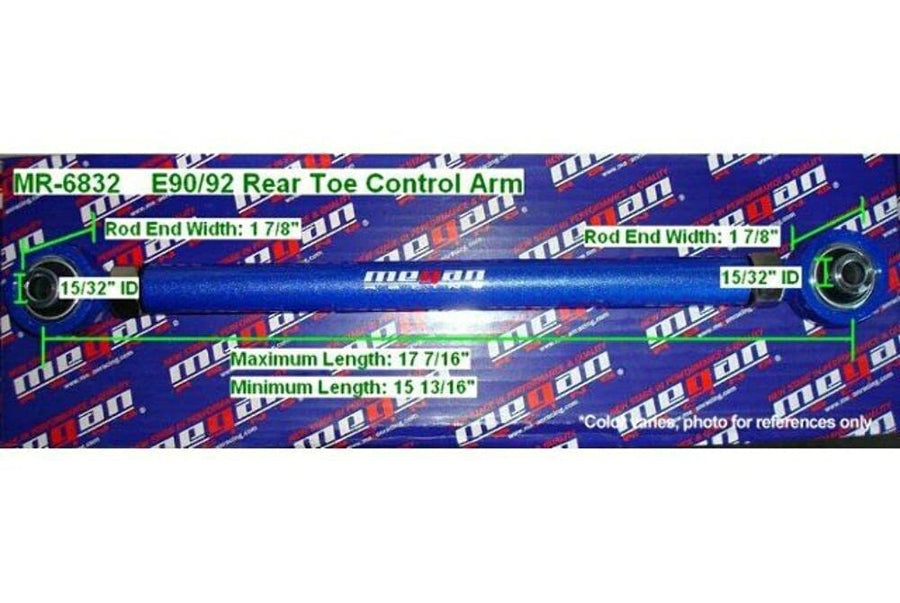 Rear Megan Racing MRS-BM-0270 Toe Control Arm, 1 Pack