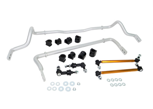 BMK001 Whiteline Front and Rear Sway Bar Vehicle Kit; Fits Mazda 3 07-09
