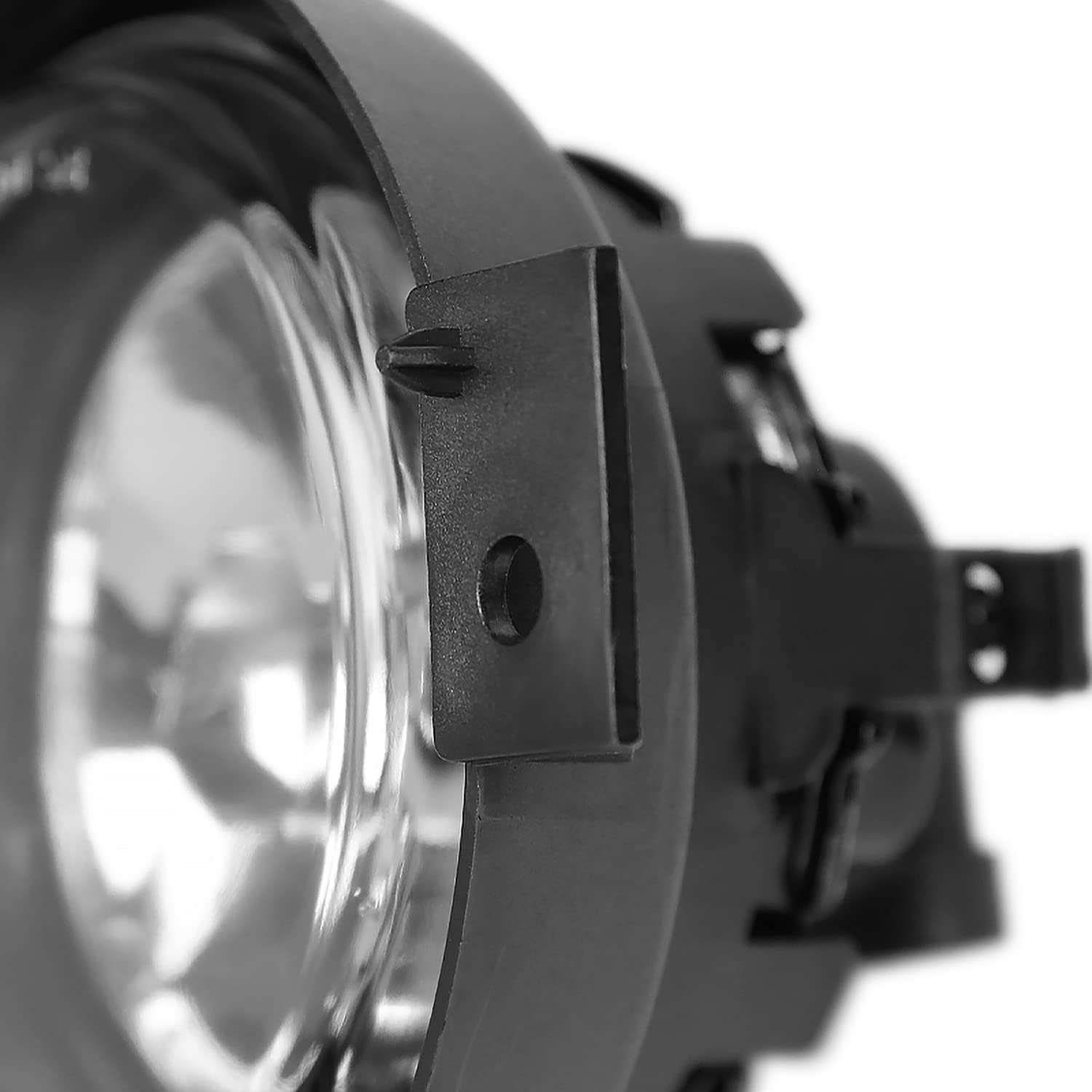 Fog Lights SPEC-D TUNING Chrome w/Bulbs Compatible with 2001-2003 Ford Ranger, L+R Pair Assembly