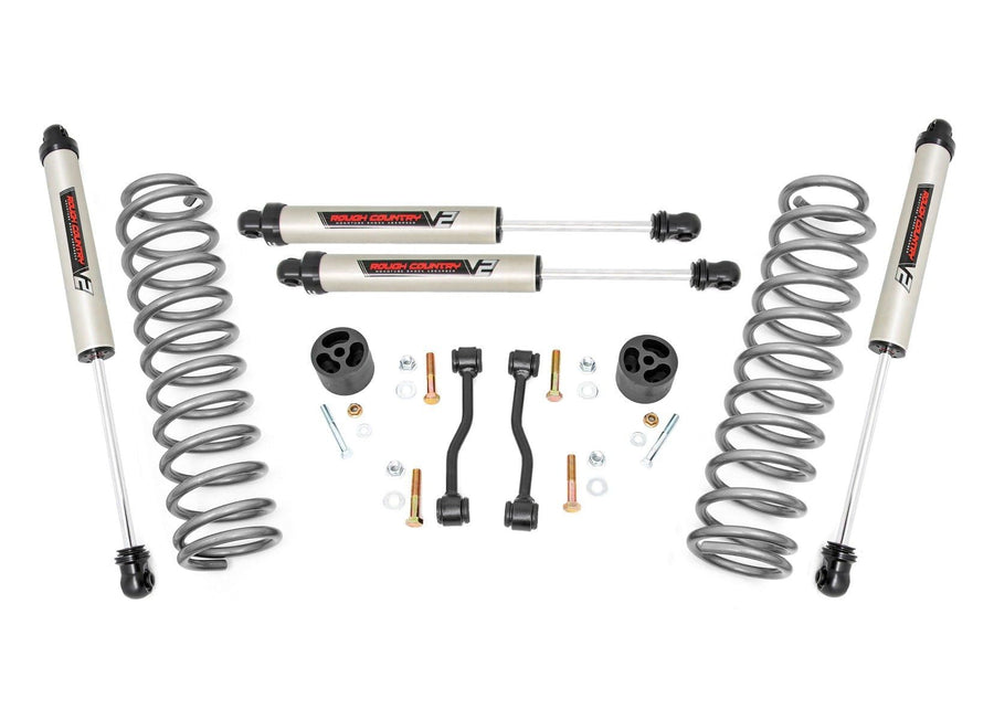 2.5" Rough Country Lift Kit w/V2 Shocks for 2020-2024 Jeep Gladiator JT - 64870