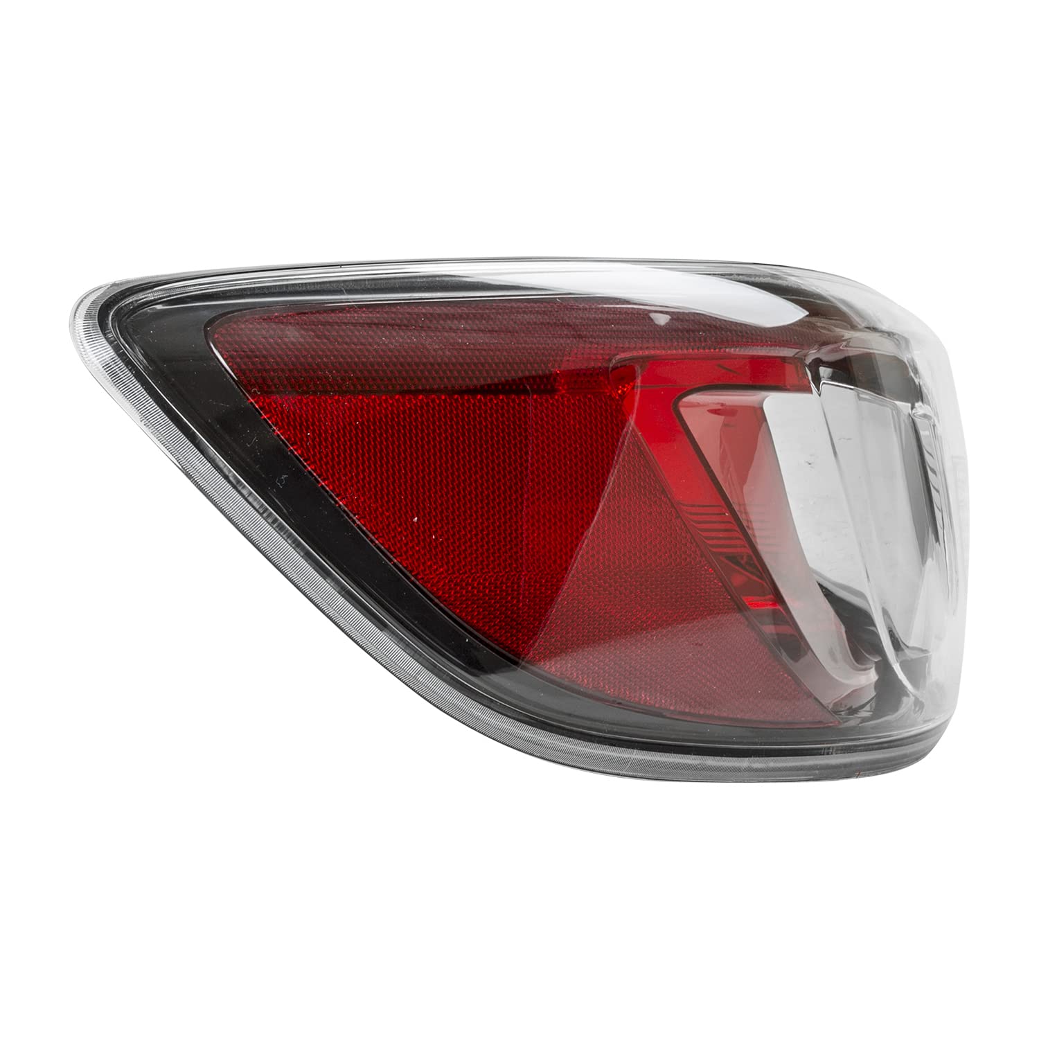 Left TYC Tail Light Assembly Compatible with 2010-2013 Mazda Mazda3