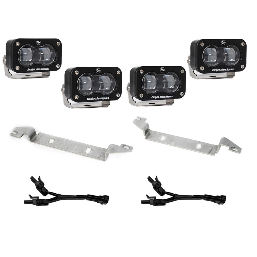 Baja Designs S2 LED Fog Light Replacement Kit SAE for Toyota Tundra 2022+ Truck
