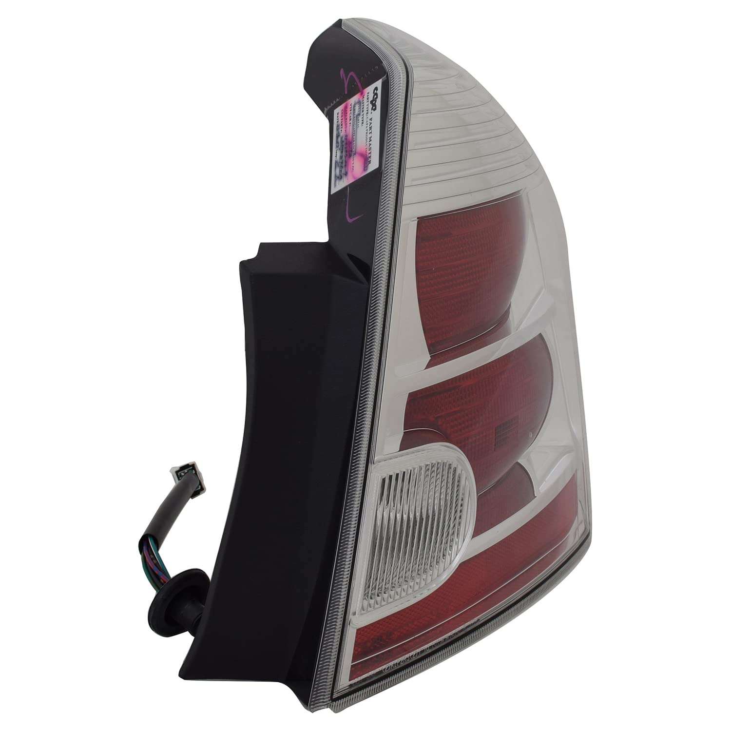 Right TYC Tail Light Assembly Compatible with 2010-2012 Nissan Sentra