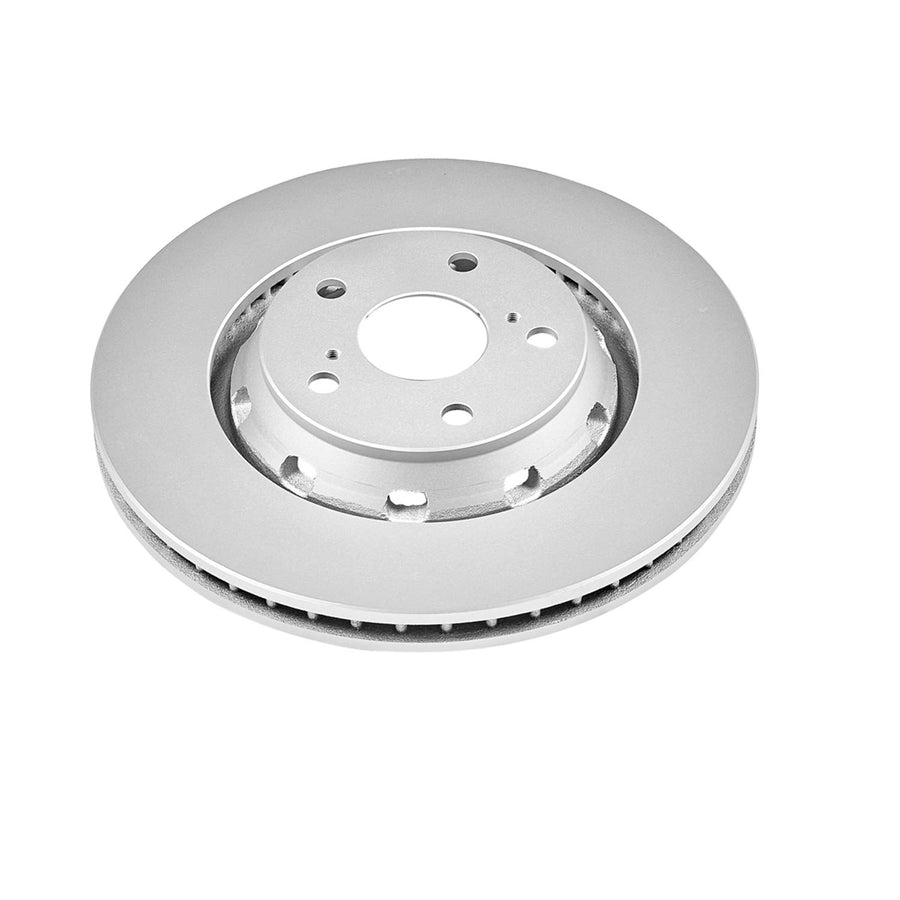 Power Stop Front JBR1390EVC Evolution Geomet Coated Brake Rotor For Toyota Venza 2009-2016 [Model Specific]