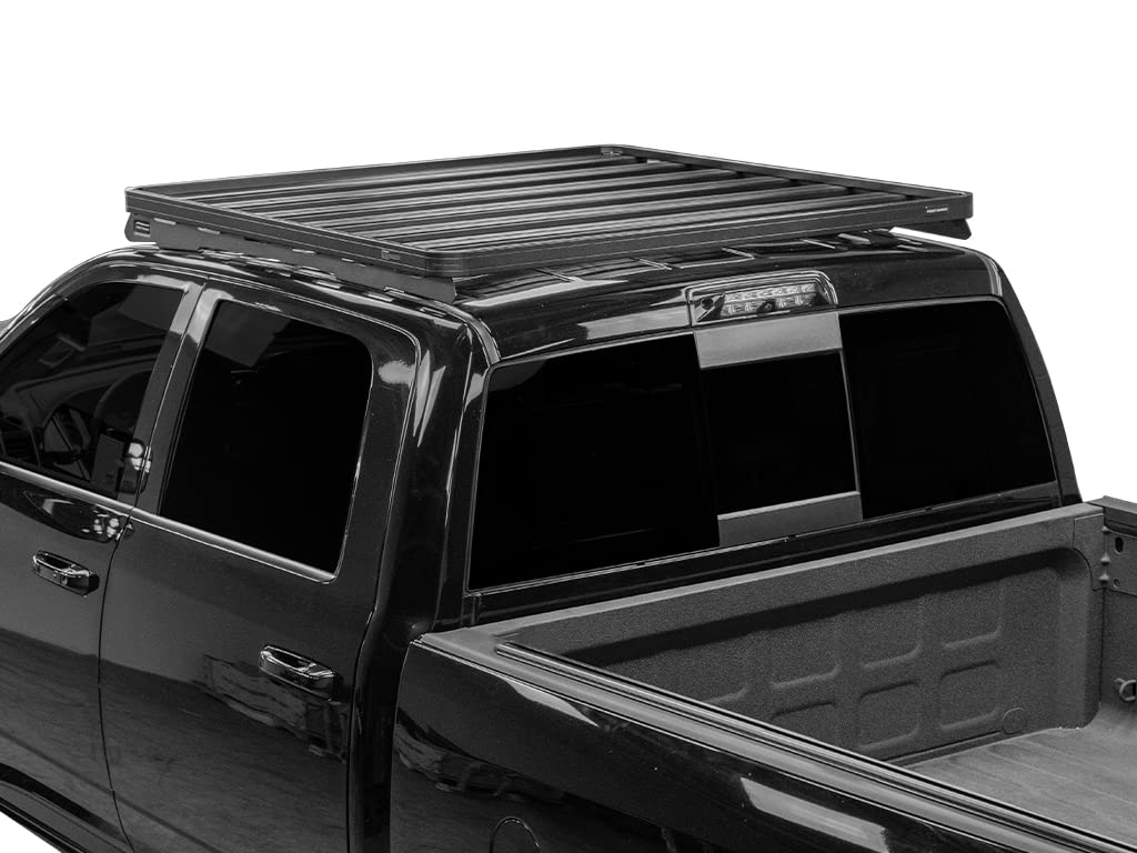 Front Runner Roof Rack Kit Slimline II/Low Profile Compatible with The Ram 1500/2500/3500 Crew Cab (2009-Current)