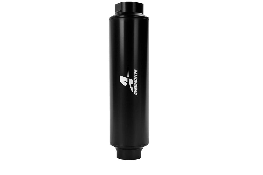 In-Line Aeromotive 12361 10-Micron Cellulose Fuel Filter, AN-16 Ports