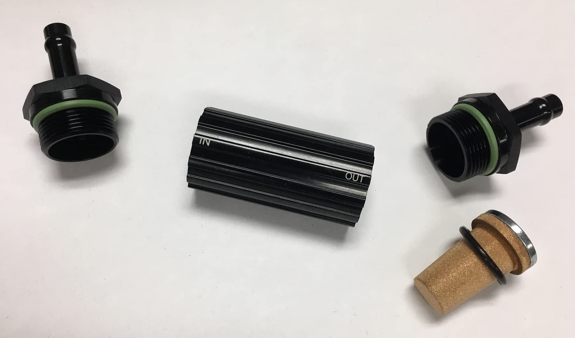 3/8 Vapor Guard Fuel Filter-100 Micron EARL'S PERFORMANCE PLUMBING