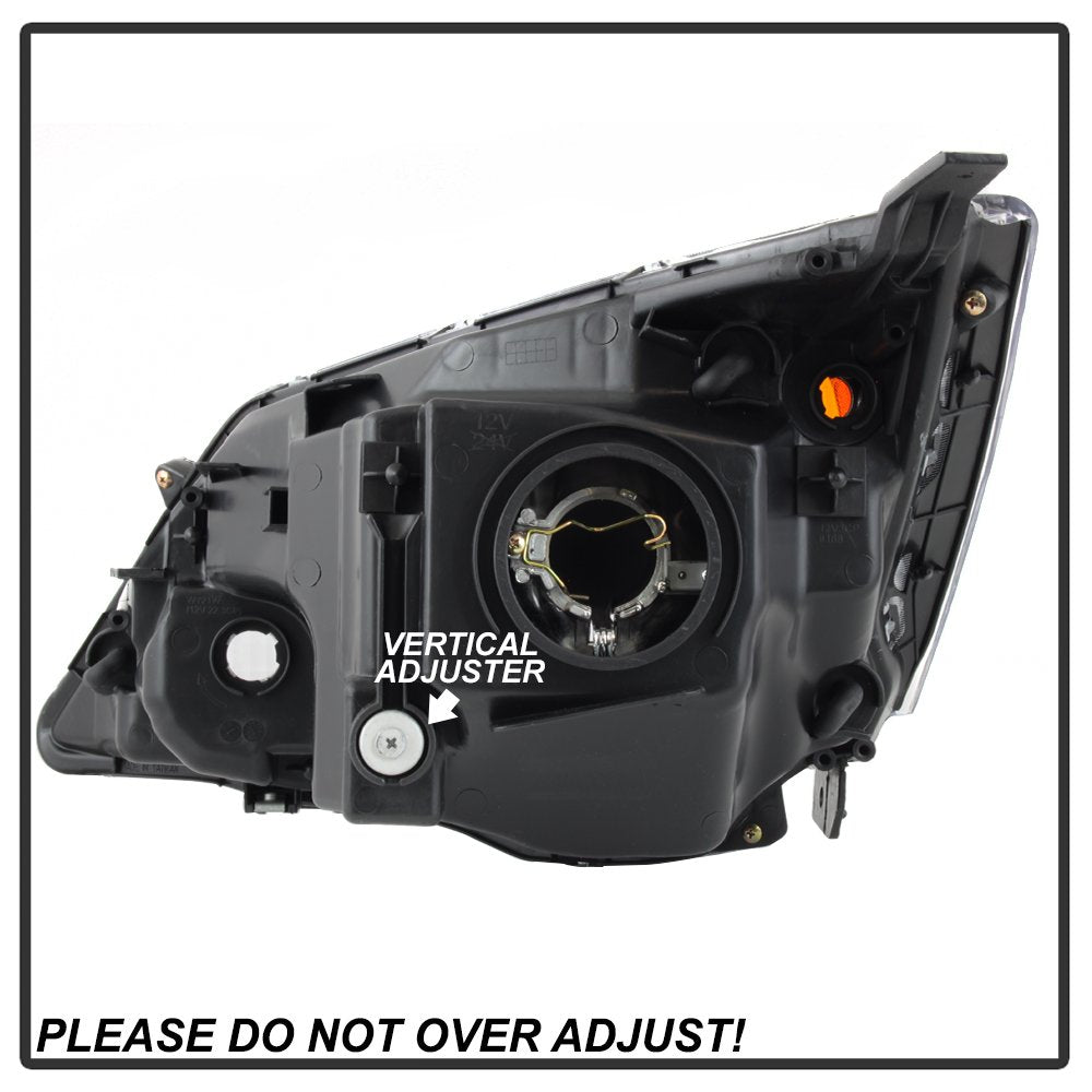 OEM Style Xtune Headlights (HD-JH-HCRV07-AM-BK)