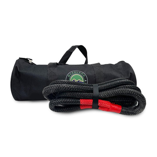 Kinetic Recovery Rope Overland Vehicle Systems Brute with 30% Stretch Storage Bag (7/8" Thick - 20 ft. Long)