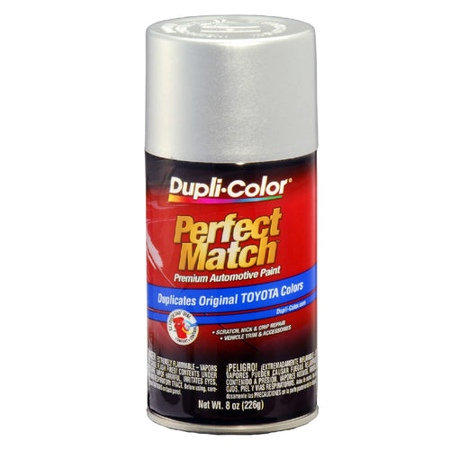 Toyota Platinum Silver Metallic Dupli-Color EBTY15797 Perfect Match Automotive Spray Paint, 176 – 8 oz. Aerosol Can