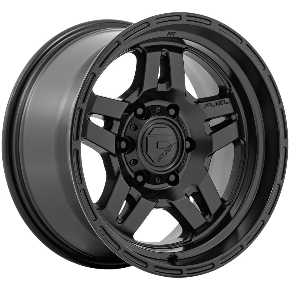 D799 Oxide Fuel 17x8.5 5x5" -10mm Blackout Wheel Rim 17" Inch D79917857545