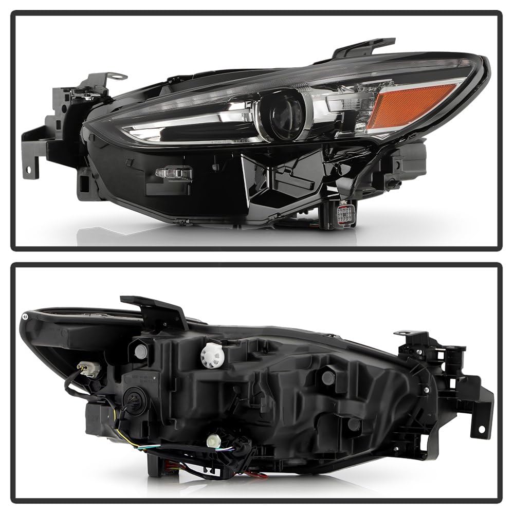 Mazda 6 18-21 Spyder (POE) Full LED Auto HL Leveling Non-Adaptive Projector Headlight - OE Left