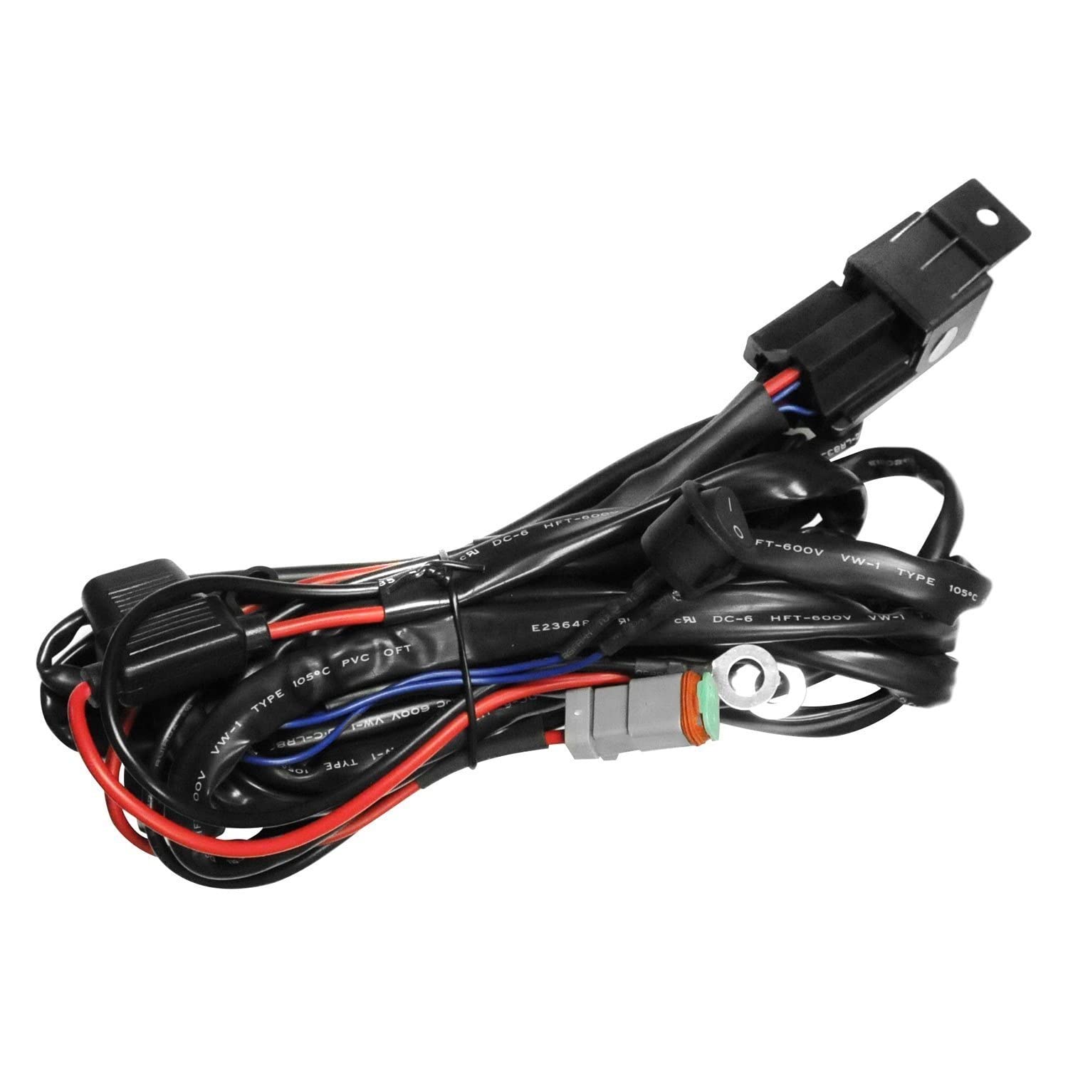 ZROADZ LED Bar Kit Front Roof Mounted - Compatible w/ 1999-2016 ALL Ford F-250, F-350, F-450, F-550 Complete Kit with Mounting Brackets, 52" Curved Zroadz Led bar & Wiring Harness- PN #Z335461-KIT-C