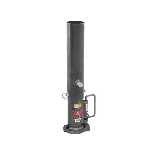 25K Bulldog Adjustable Round Gooseneck Coupler with Pin and Outer Tube
