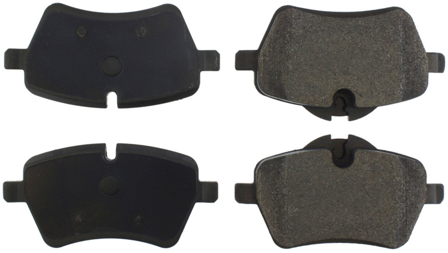 StopTech Street Brake Pads 308.12040; Front, Rear with Shims and Hardware