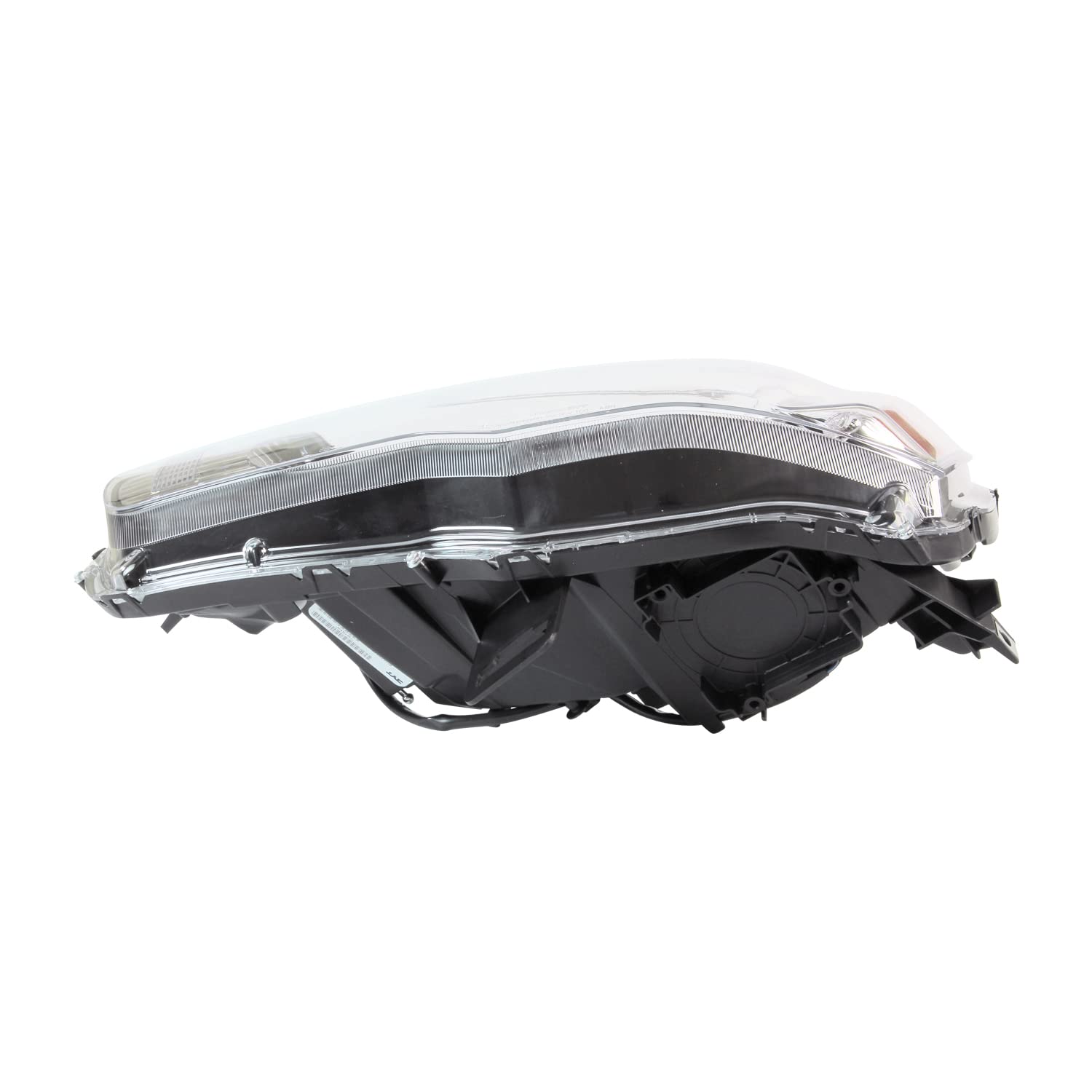 Left TYC Headlight Assembly Compatible with 2009-2015 Mitsubishi Lancer