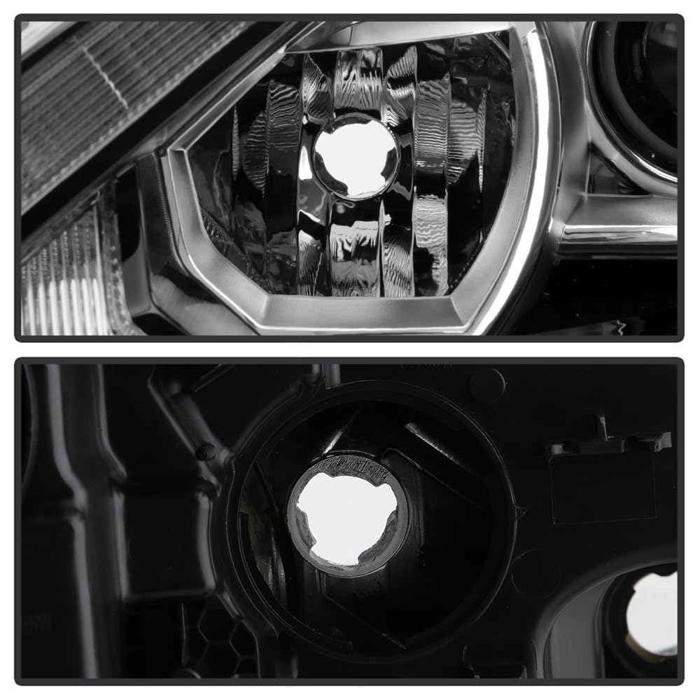Nissan Rogue Sport Spyder (OE) 17-19 w/LED DRL Halogen Projector Headlights - Low Beam-H11(Included) ; High Beam-H9(Included) - OE Left