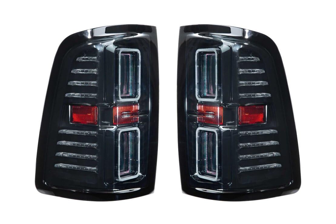 Morimoto LED XB Taillights Fits Dodge Ram 1500 2019+, Plug and Play Smoked Taillight Assemblies (LF519)