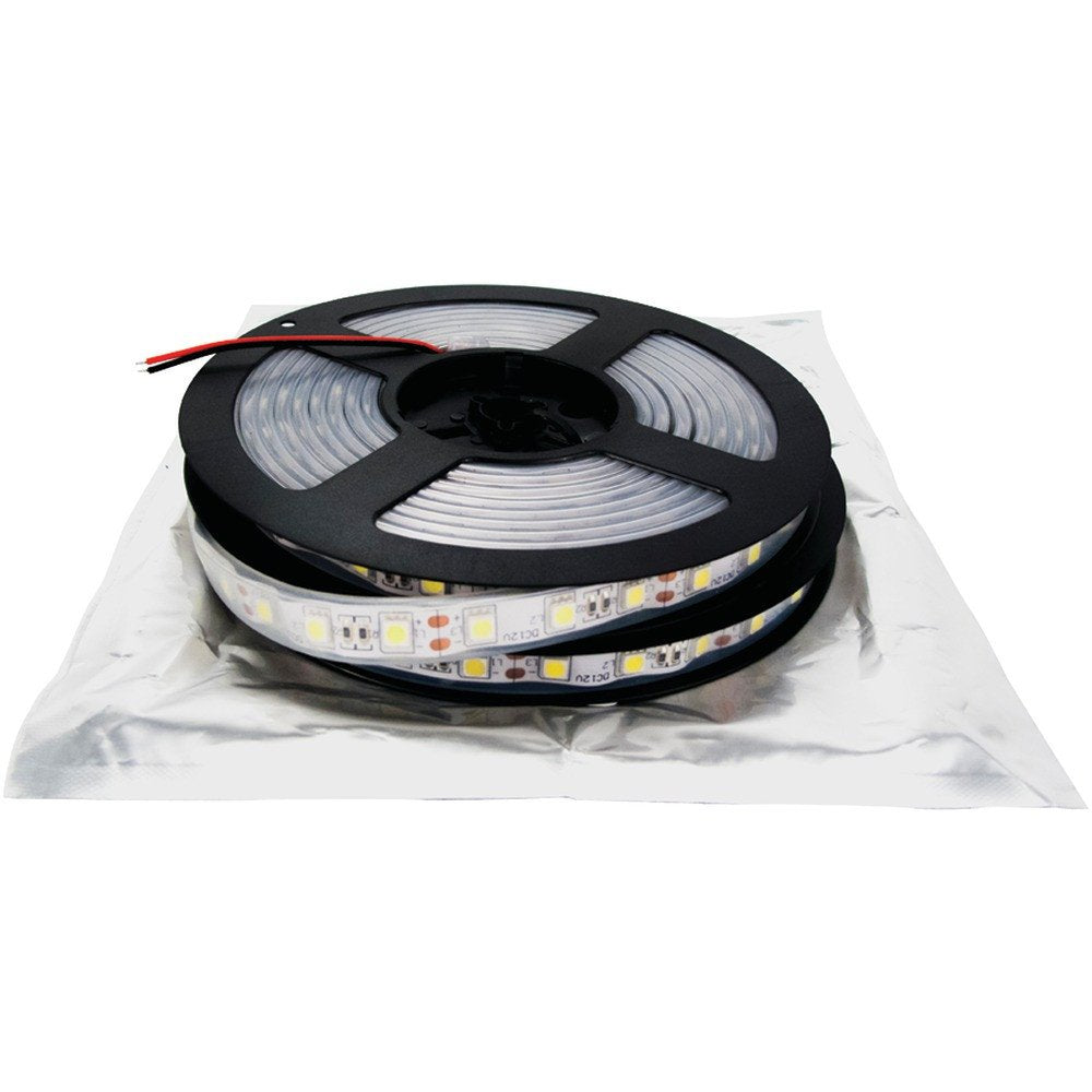 Waterproof Marine Sport Flexible Strip Light with Clear Sleeve, 24' (Red)