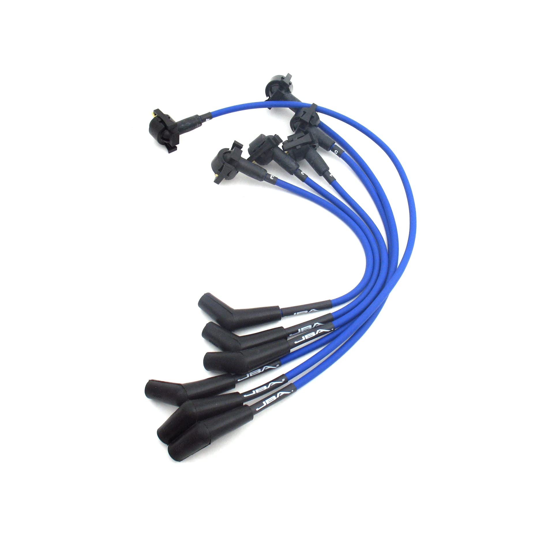 4.0L OHV Ignition Wires JBA 97-00 Ford Ranger/Explorer - Blue
