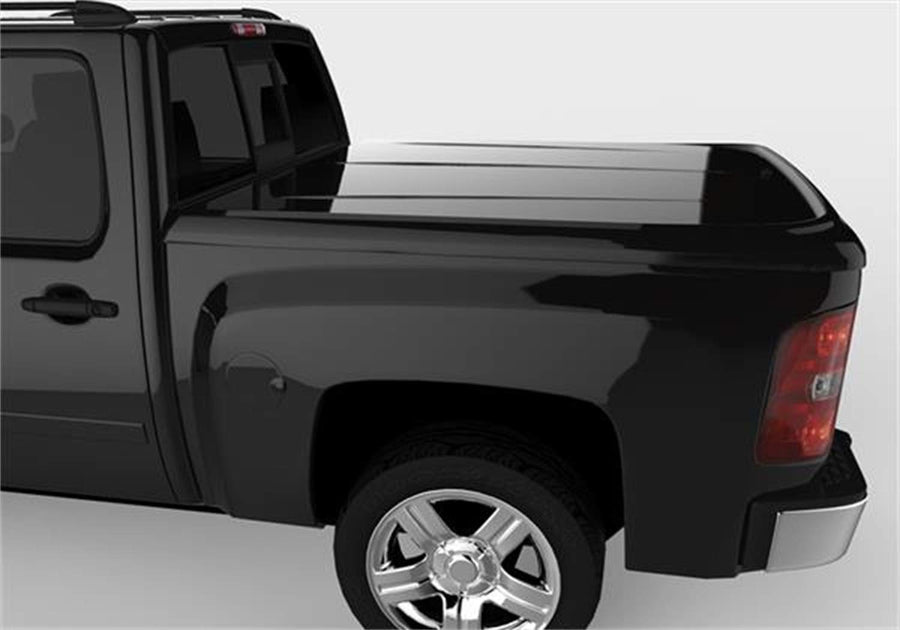 UnderCover RealTruck Lux One-Piece Truck Bed Tonneau Cover | UC1066L-41 | Fits 2007 - 2013 Chevy Silverado 1500 41(GBA)(WA8555) - Black 5' 9" Bed (69.3")