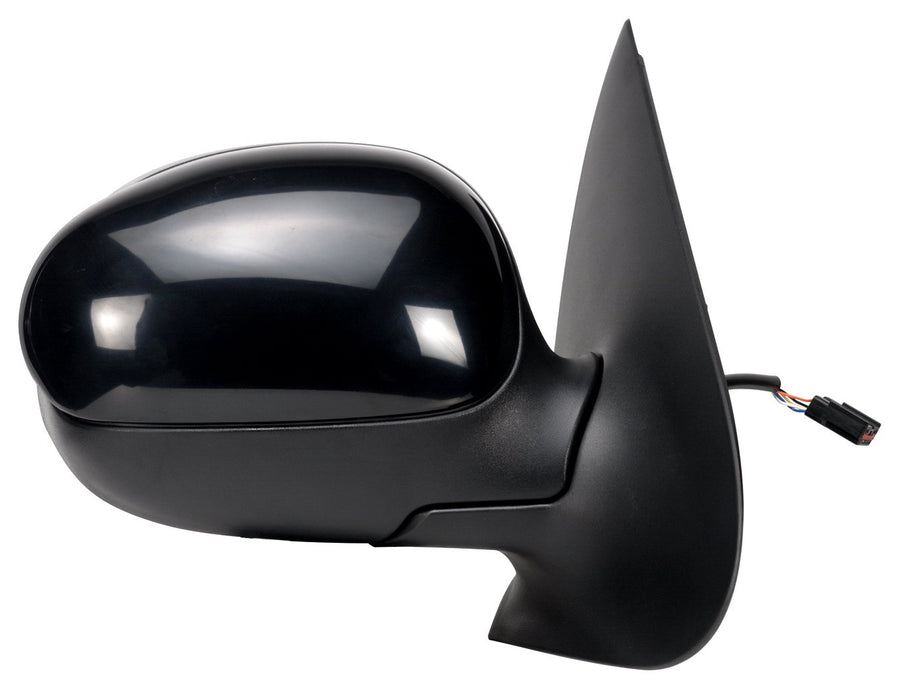 Fit System Mirror Passenger Side for Expedition, Navigator, Black, w/PTM Cover & Turn Signal, Foldaway, Power