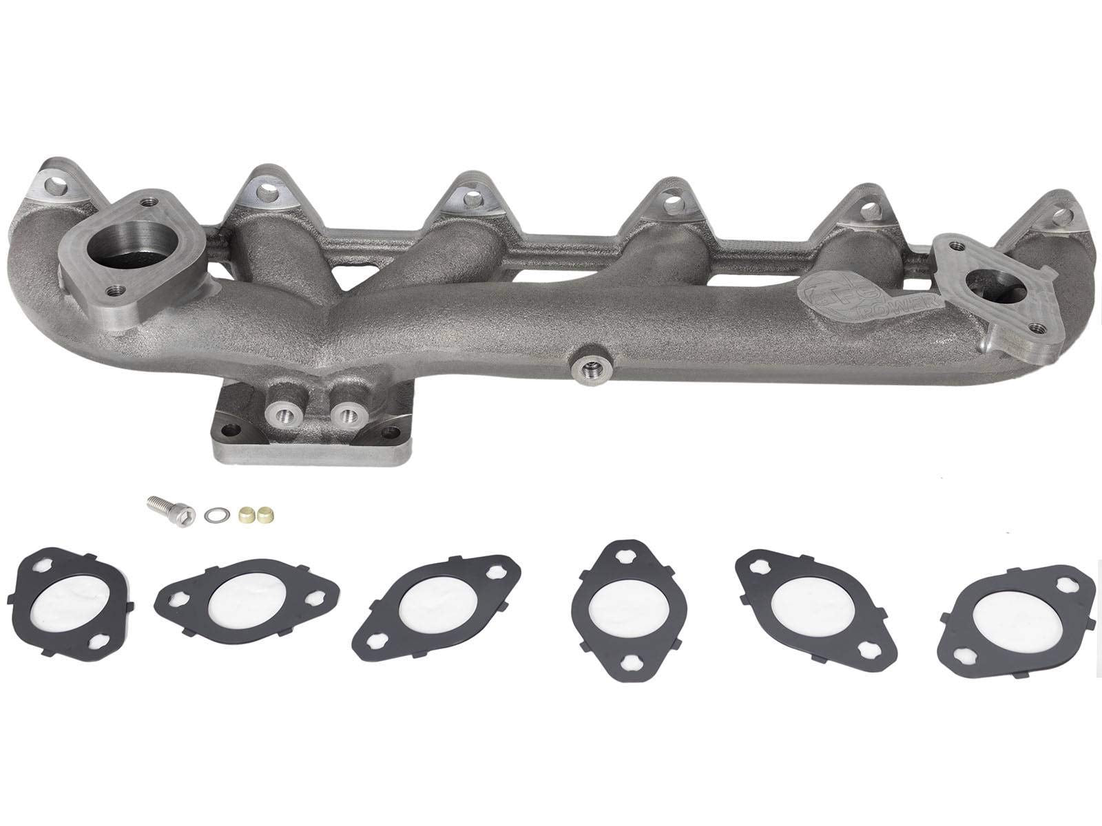 BladeRunner aFe Power 46-40054 Ported Ductile Iron Exhaust Manifold with EGR (Non-CARB Compliant)