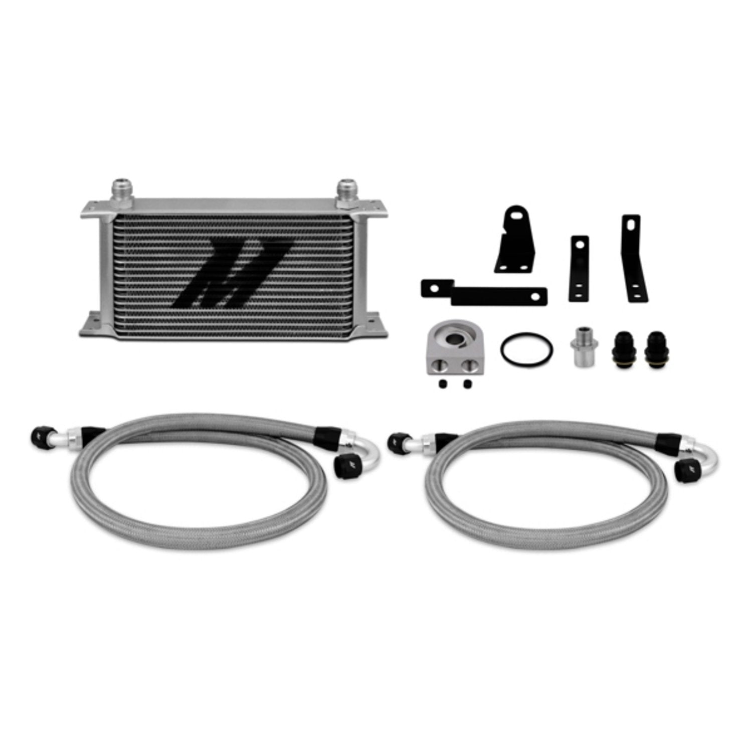 Mishimoto Oil Cooler Kit MMOC-S2K-00 Fits Honda S2000 2000-2009 Silver