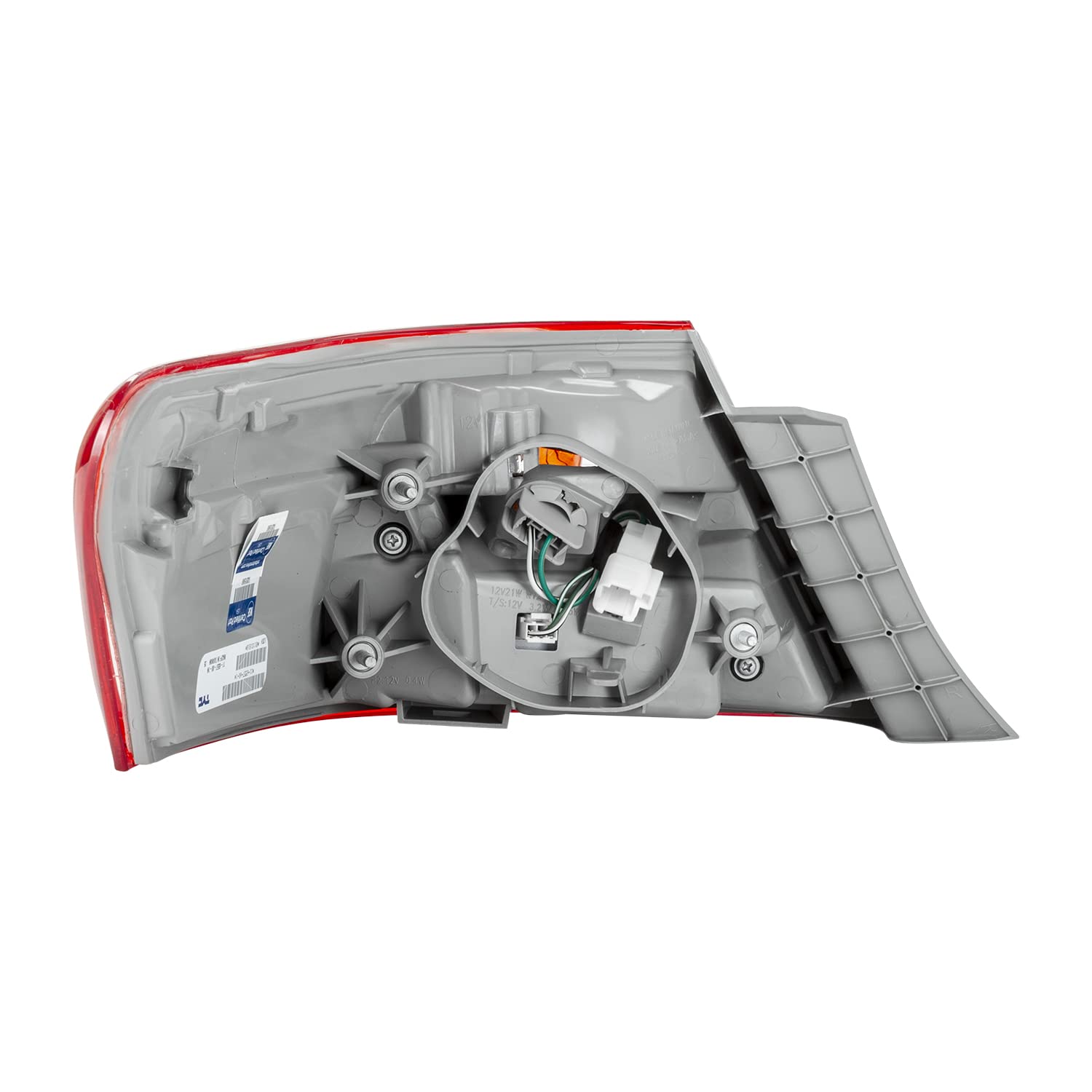 Right TYC Tail Light Assembly Compatible with 2007-2009 Toyota Camry