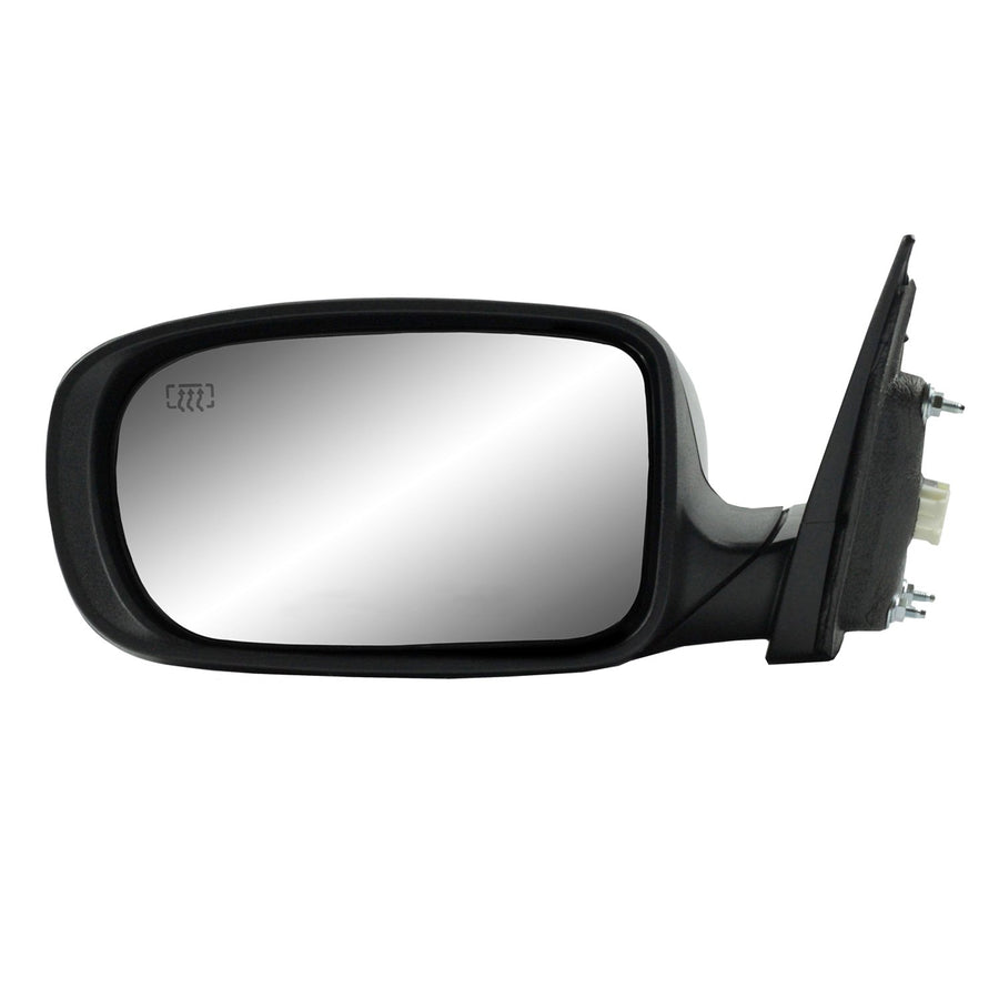 Mirror Driver Side for Chrysler 200 Sedan, Textured Black w/PTM Cover, Heated Power, Foldaway