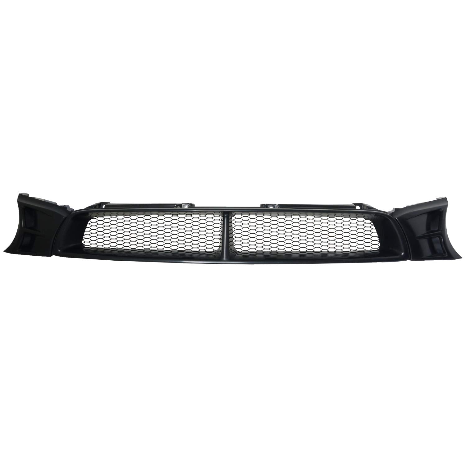 Front Mesh Hood Grille Black Spec-D Tuning Compatible with 2002-2003 Subaru Impreza WRX/WRX STI