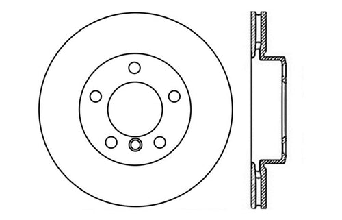 Brake Rotor StopTech (128.34108CL)