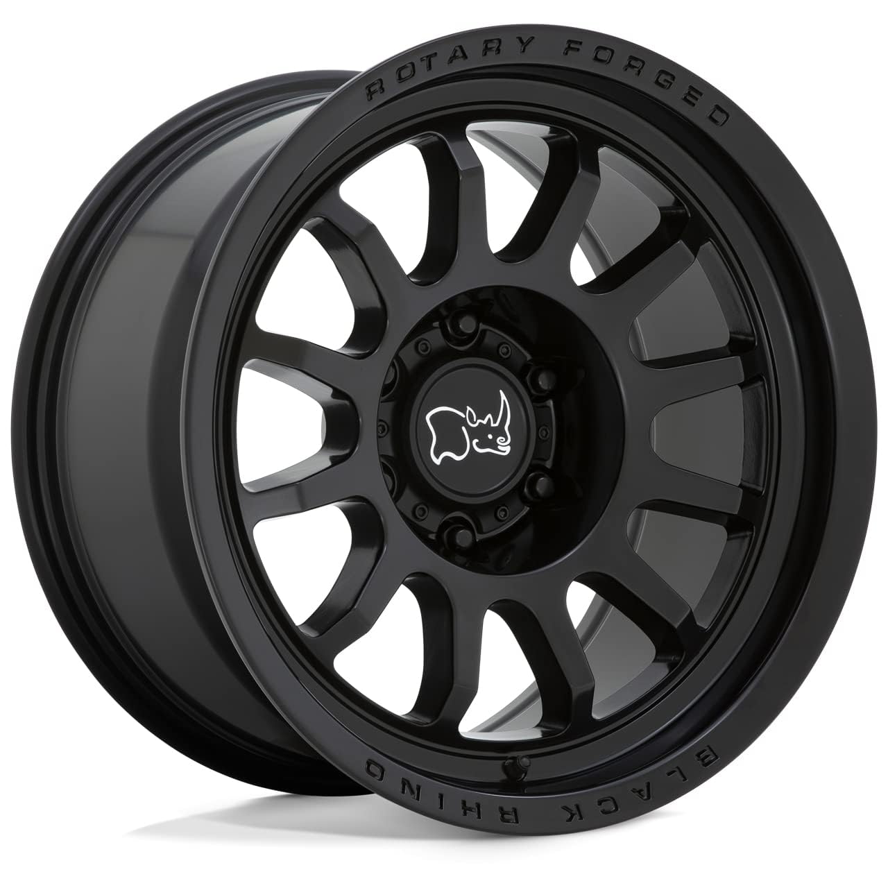 RAPID Black Rhino Hard Alloys 17X9 6X5.5 5.47 12mm MATTE BLACK - 1790RPD126140M12A