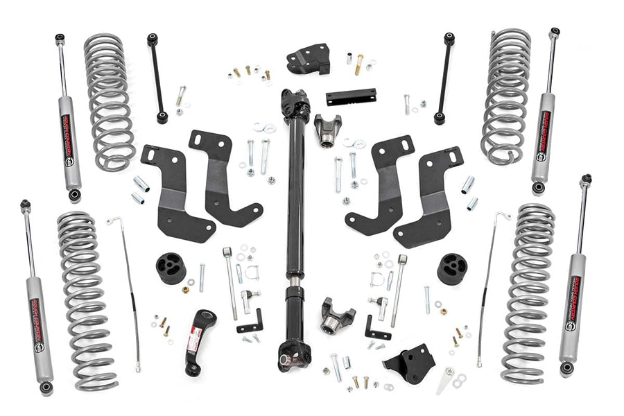 6" Lift Kit Rough Country w/Driveshaft for 2020-2023 Jeep Gladiator JT - 91230