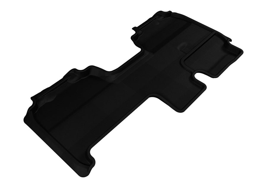 Second Row 3D MAXpider Custom Fit All-Weather Floor Mat for Select Ford F-150 Models - Kagu Rubber (Black)