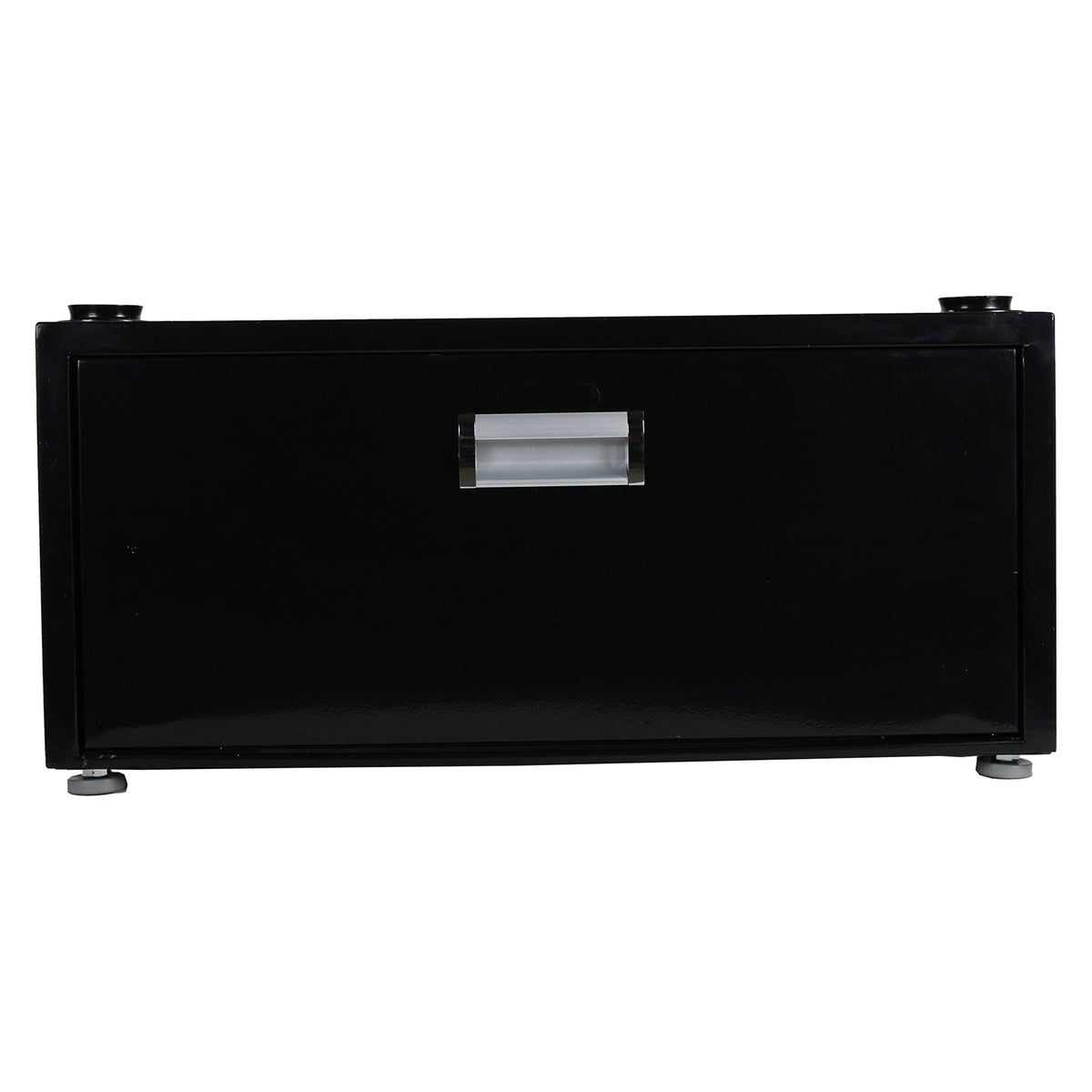 Laundry Equator Pedestal with Drawer (Black)